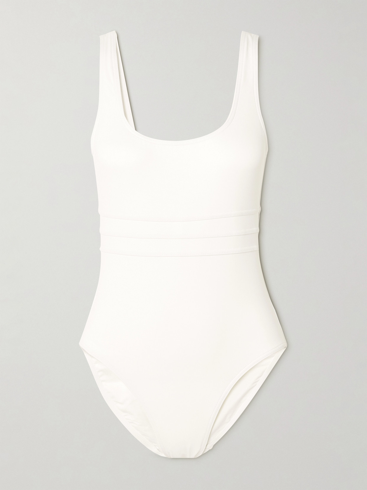 Melissa Odabash Nevada Paneled Swimsuit In White