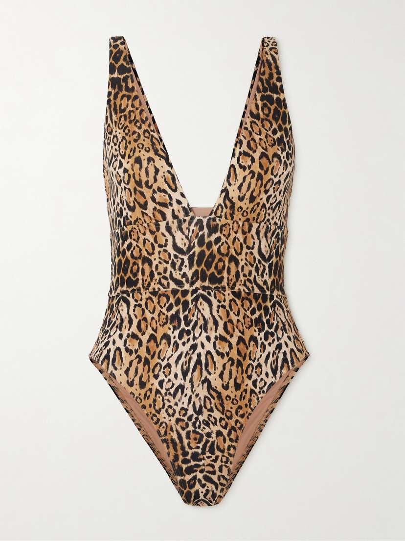 Melissa Odabash Caribbean Leopard-print Swimsuit