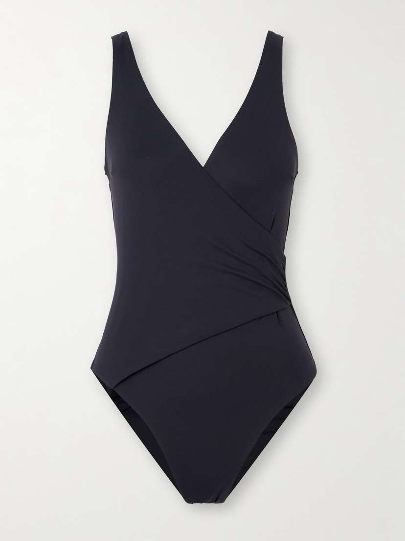 Melissa Odabash Veneto Wrap-effect Swimsuit