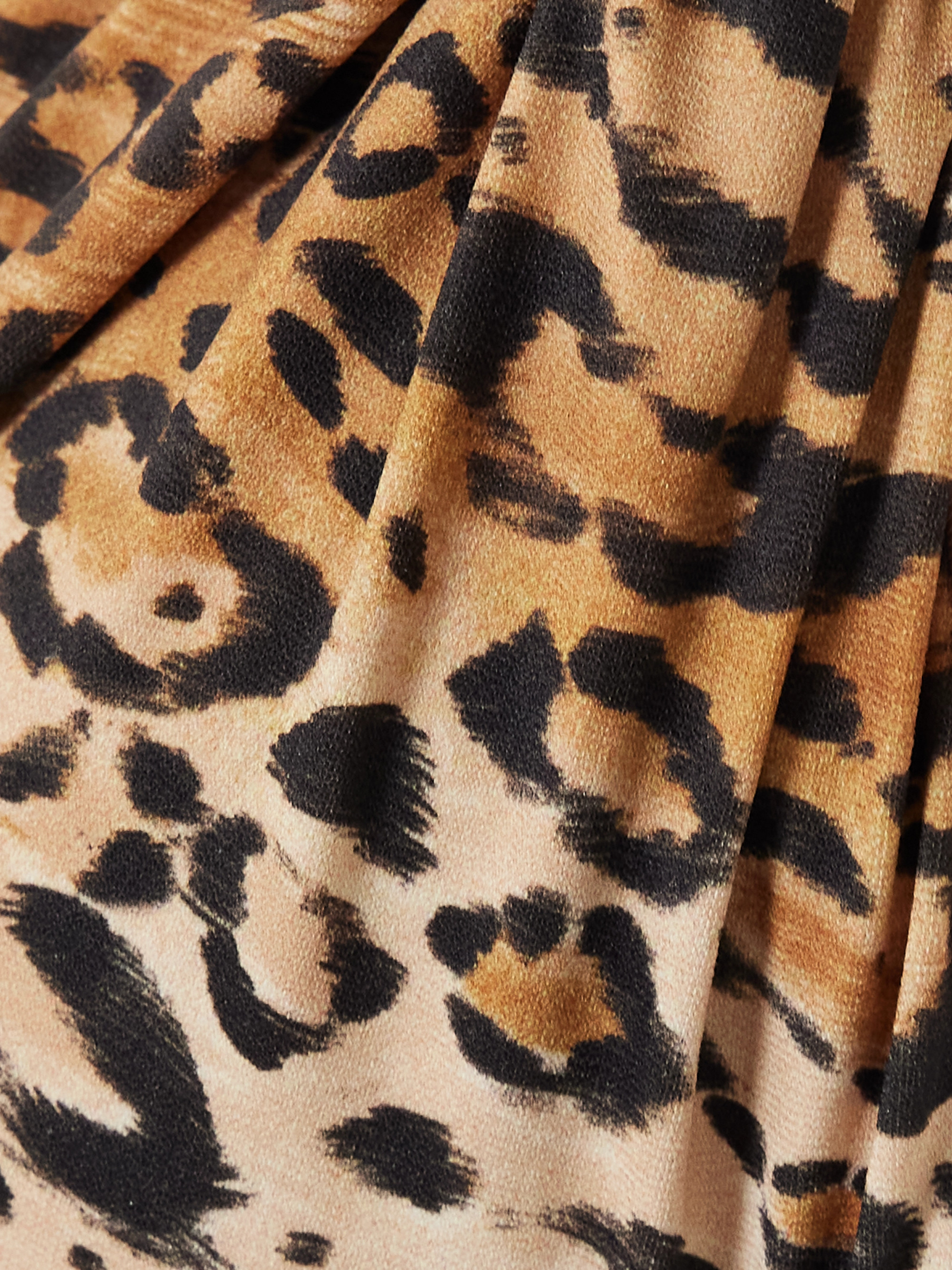 Melissa Odabash Catania gathered leopard-print bandeau bikini top