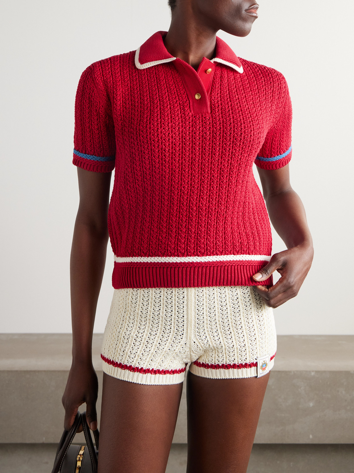 Bally Klassisches Poloshirt In Red