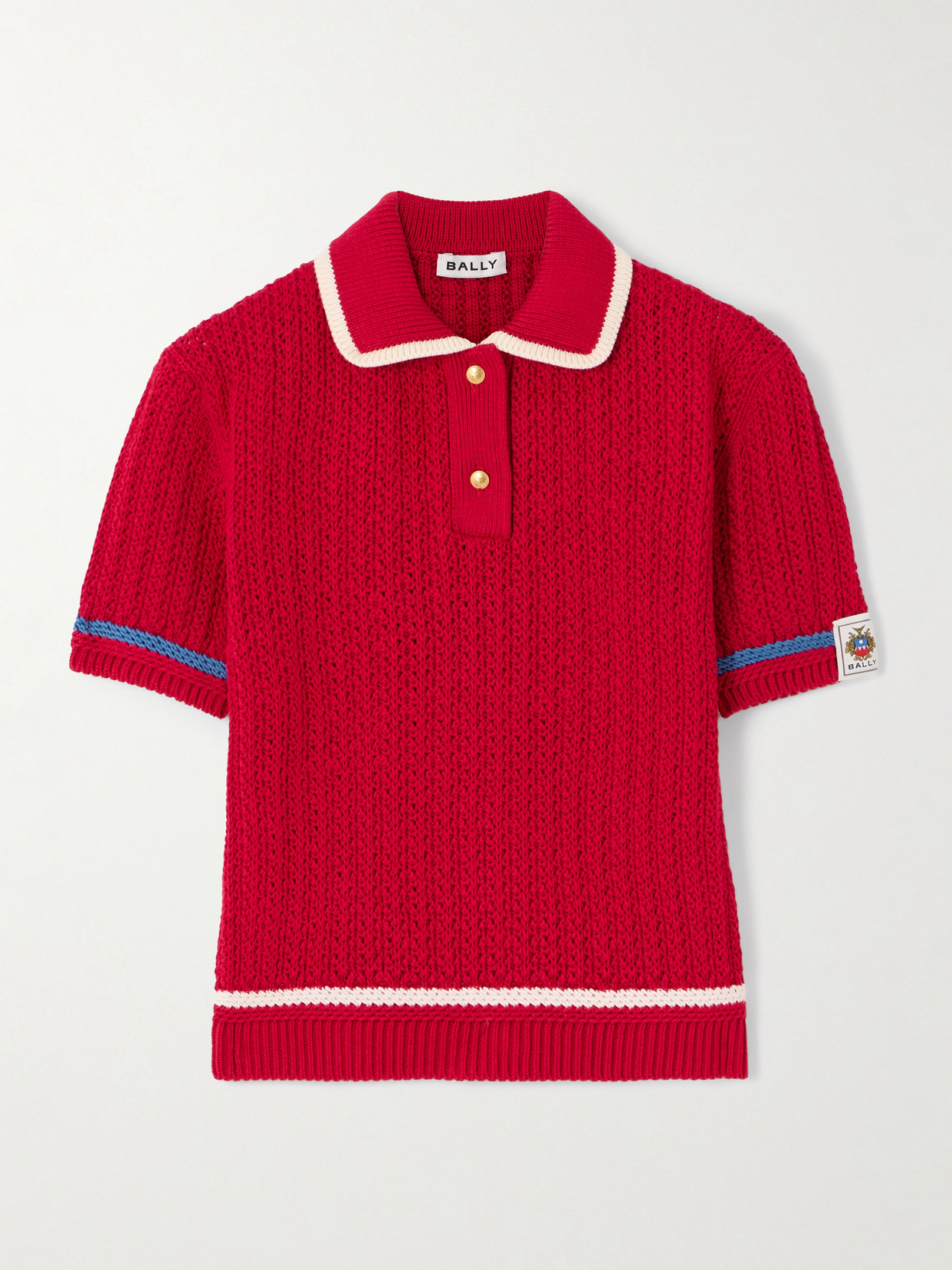 Bally Klassisches Poloshirt In Red