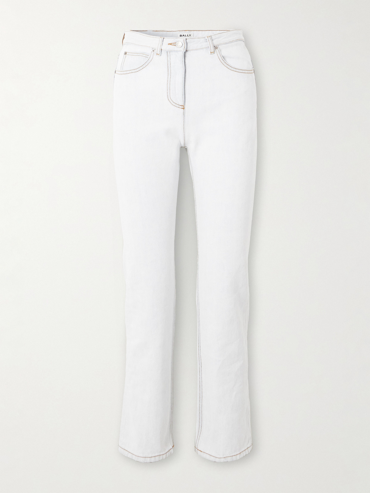 Bally Mid-rise Straight-leg Jeans In Blue