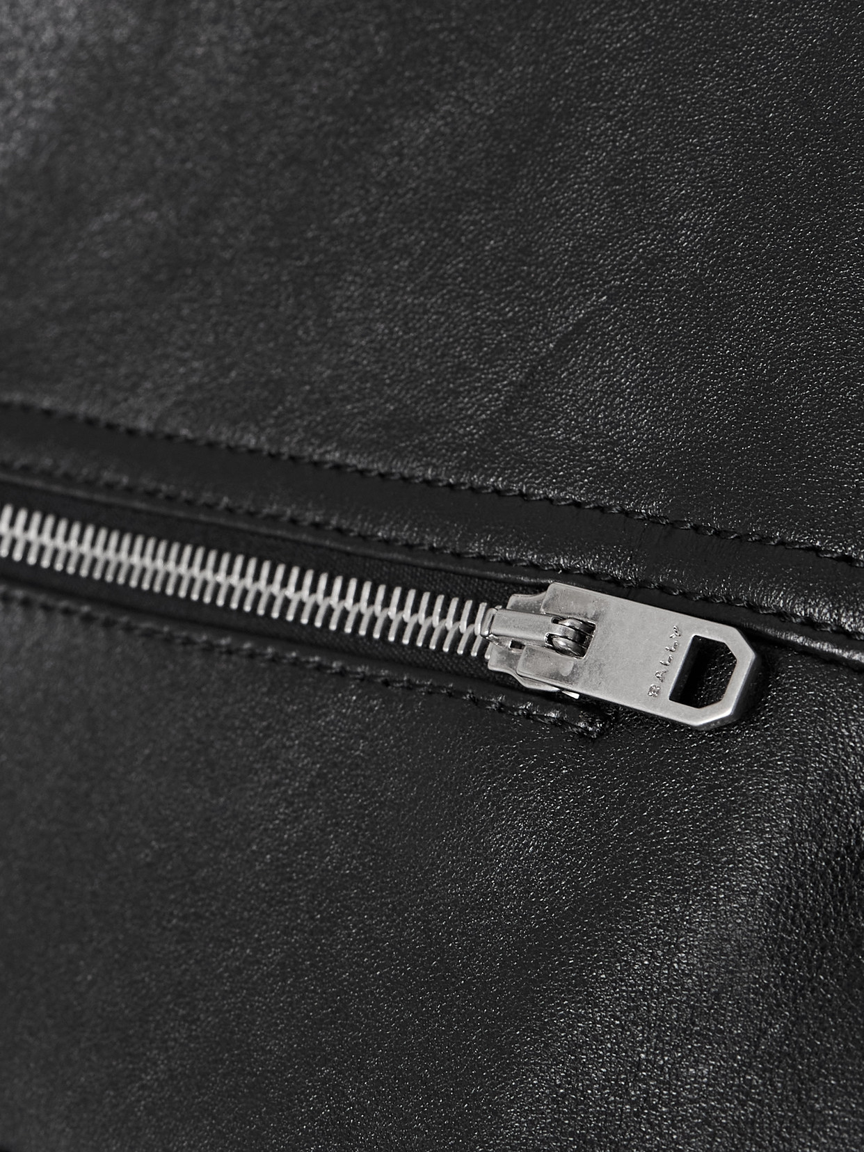 Bally Leather Vest In Black