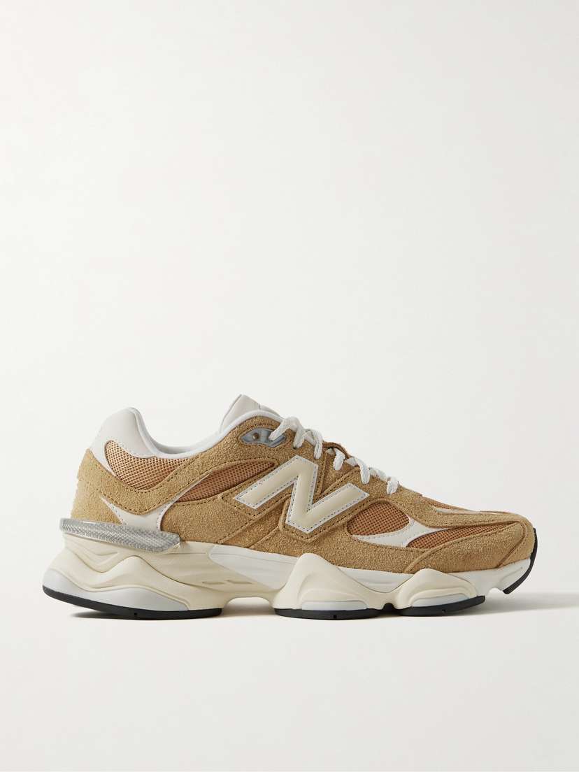 New Balance 9060 Rubber-trimmed Suede And Mesh Sneakers