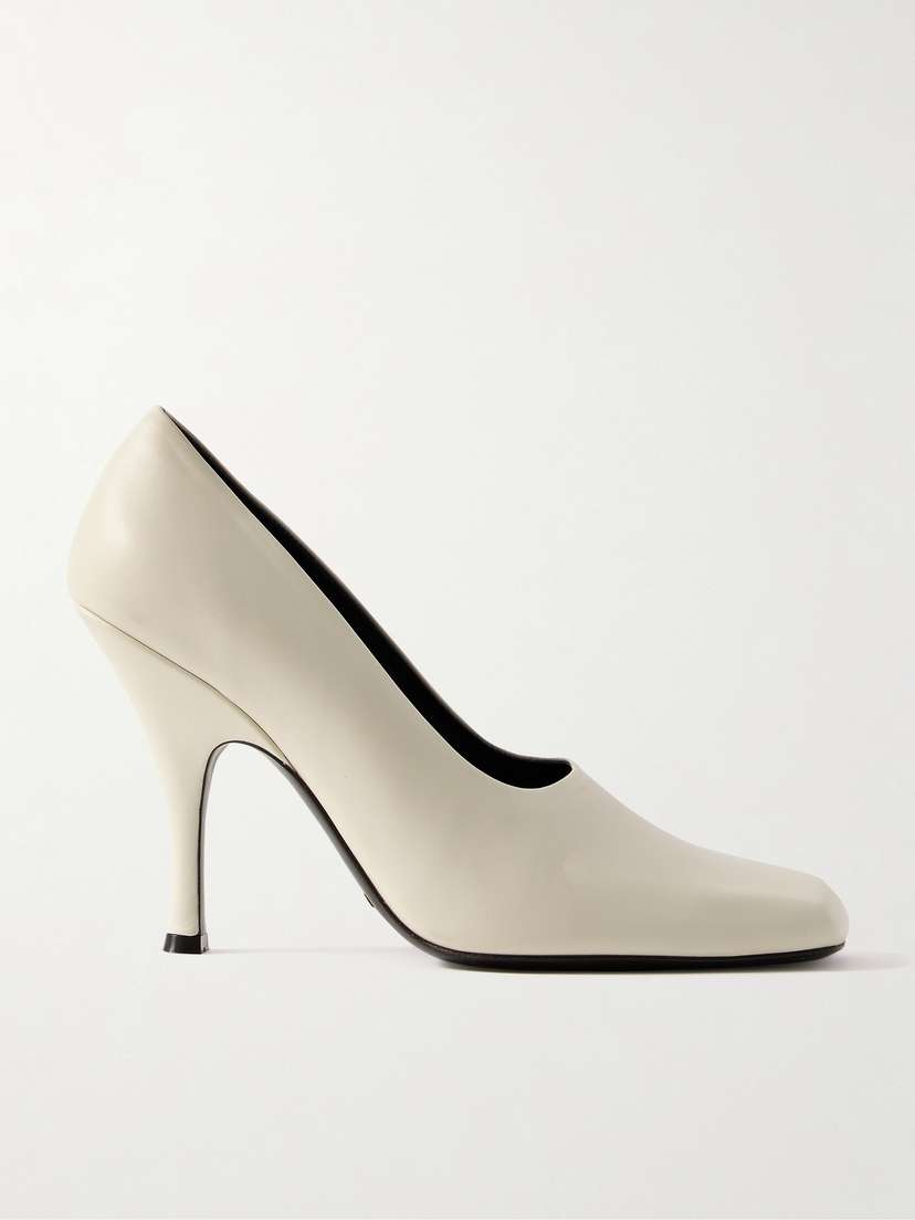 Khaite Eva Leather Pumps