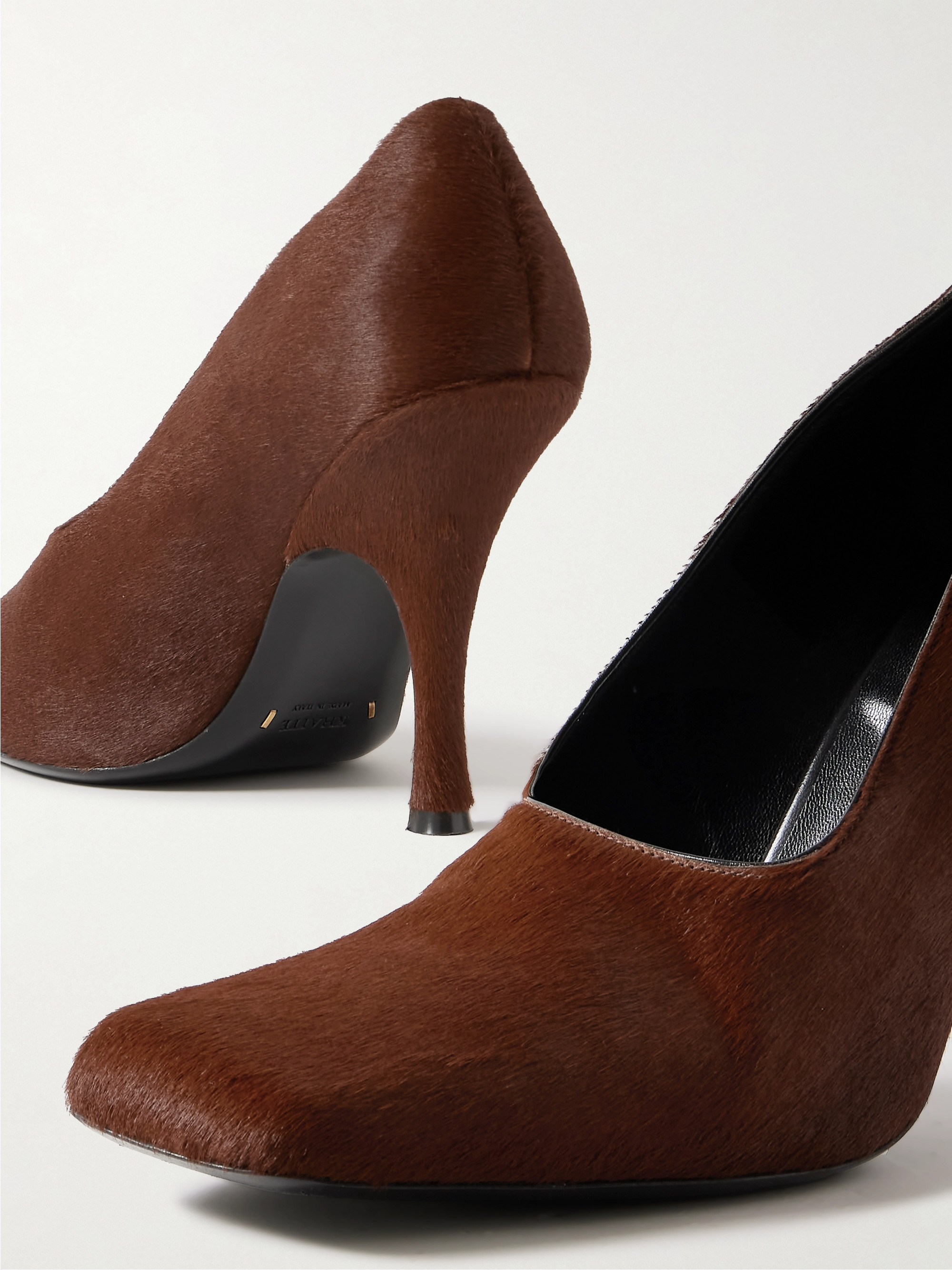 KHAITE - Eva calf hair pumps | Plush