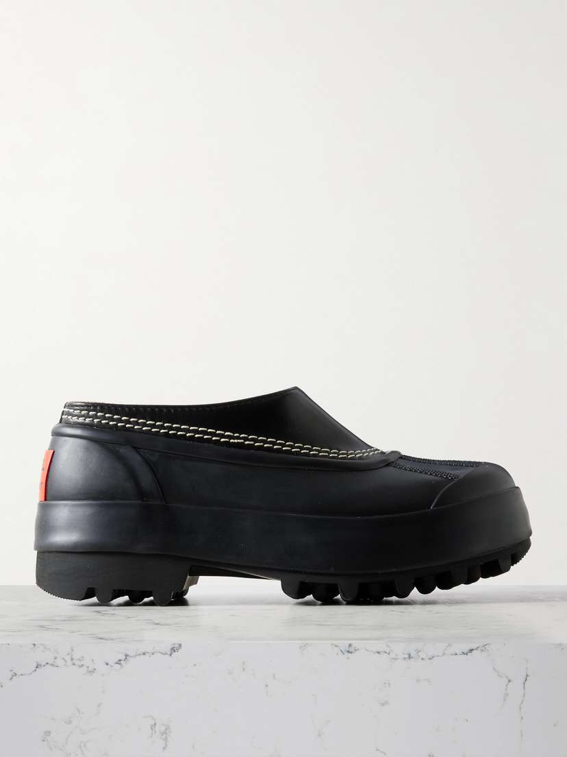 Proenza Schouler + Sorel Caribou Rubber And Leather Platform Mules