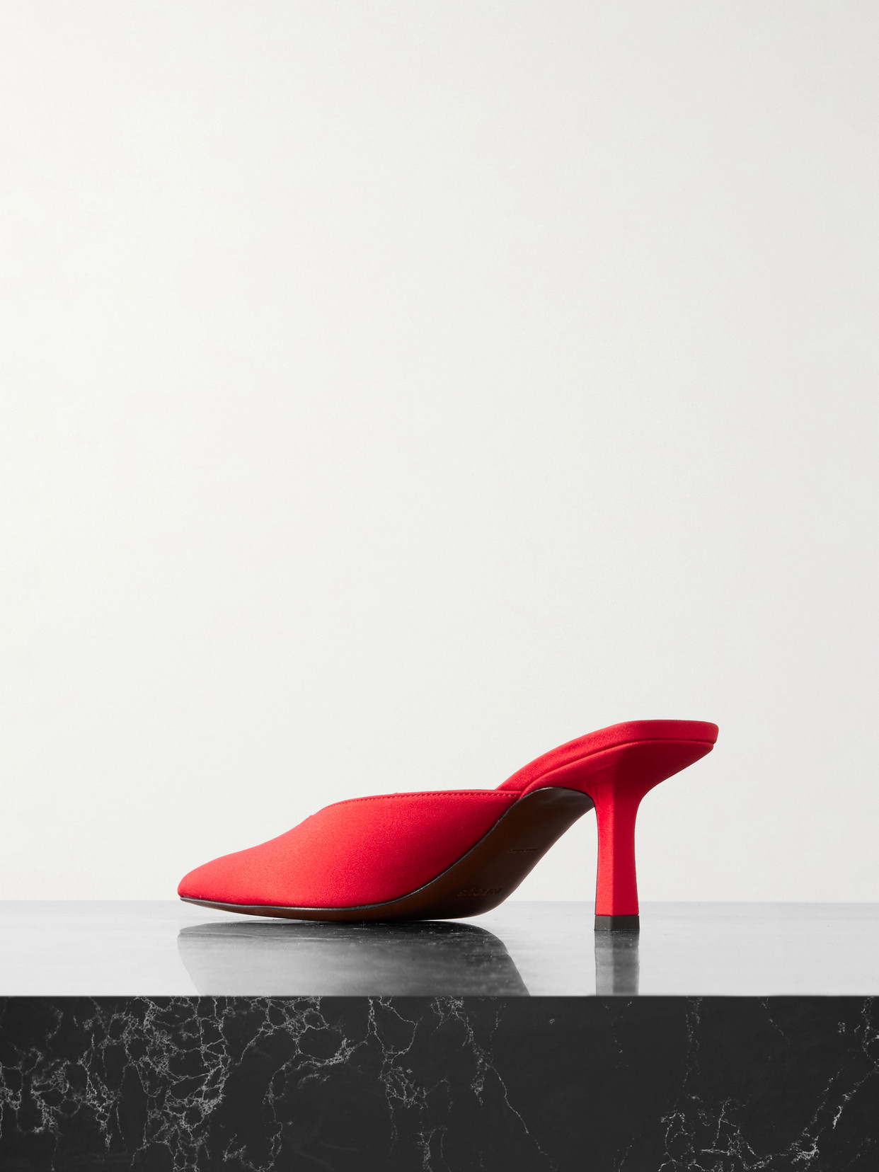 Neous Matar Heeled Mules 65 In Red