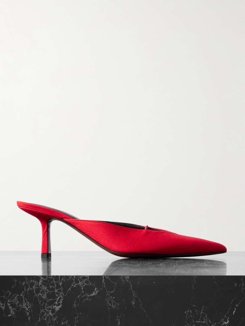 NEOUS Matar Satin Mules