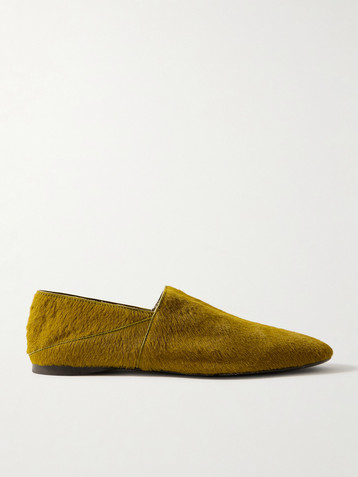 TOVE Pascale calf hair slippers