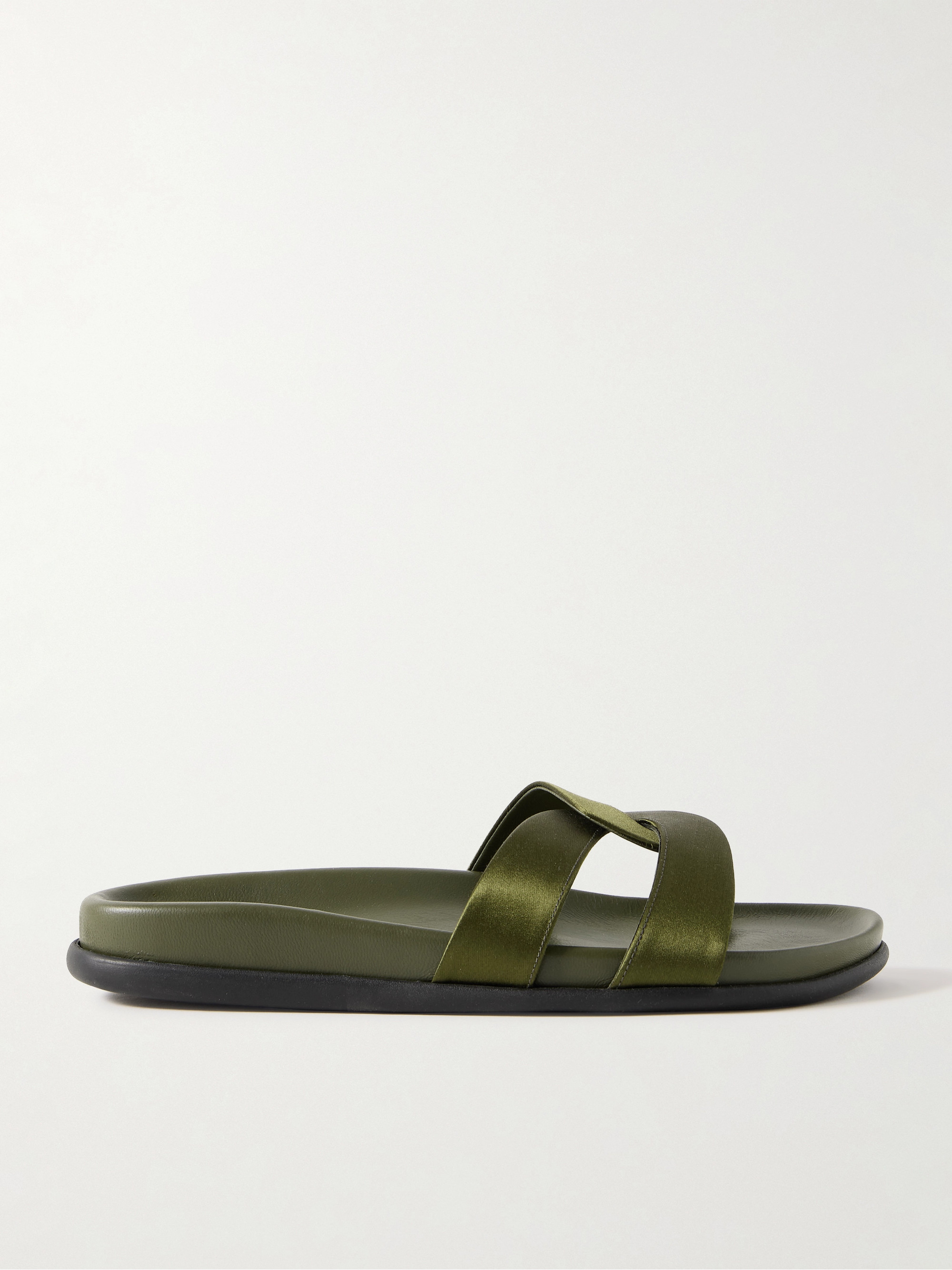 Ancient Greek Sandals Desmos cutout satin slides
