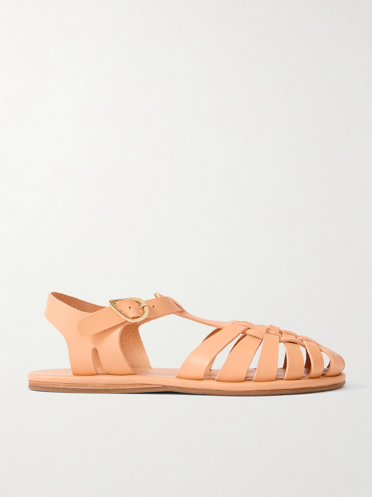 Ancient Greek Sandals Karina Woven Leather Sandals In Neutrals