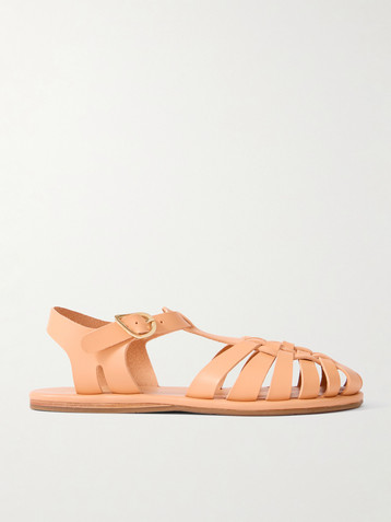 Ancient Greek Sandals Karina woven leather sandals