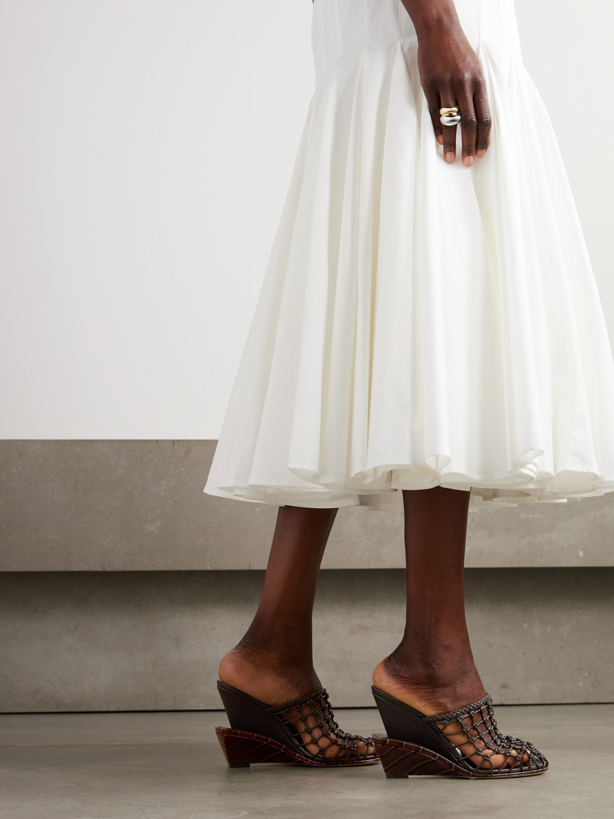 Double Tressées Knotted Wedge