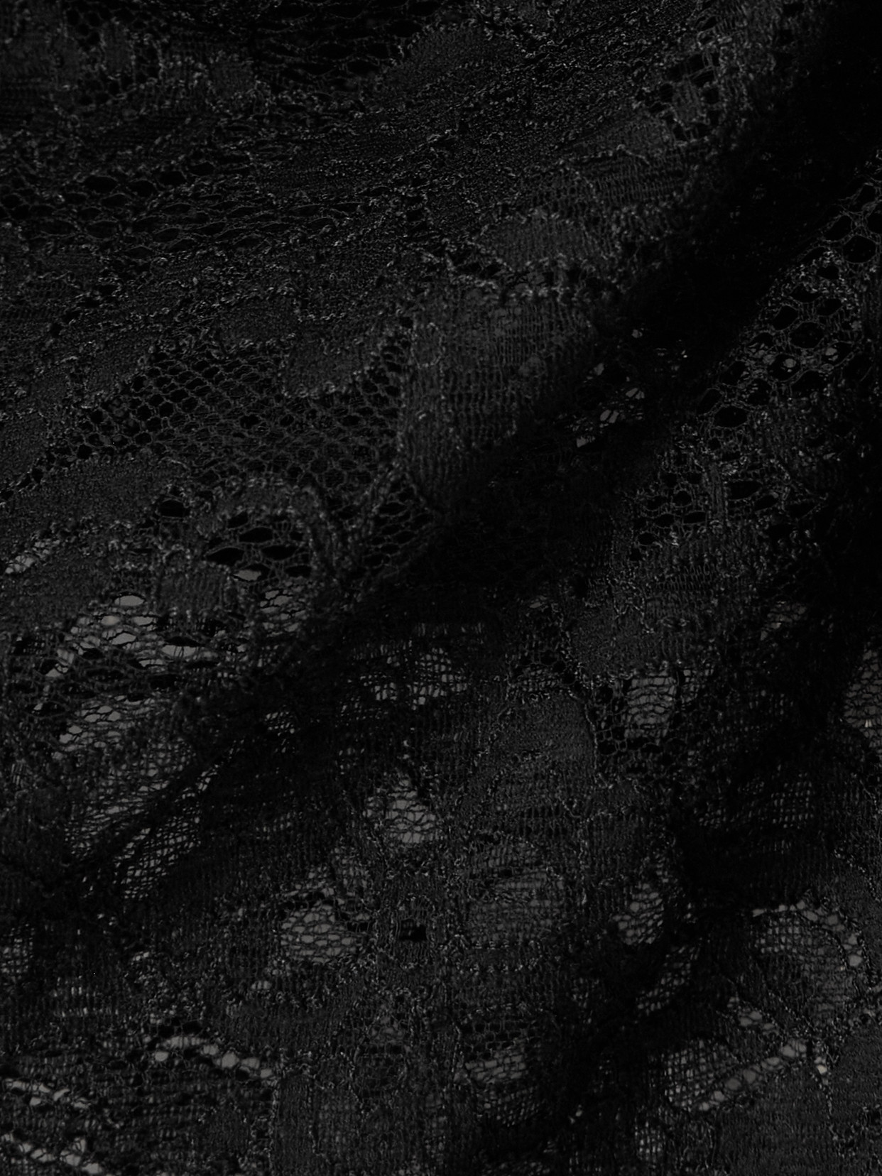 Gathered Lace Blouse