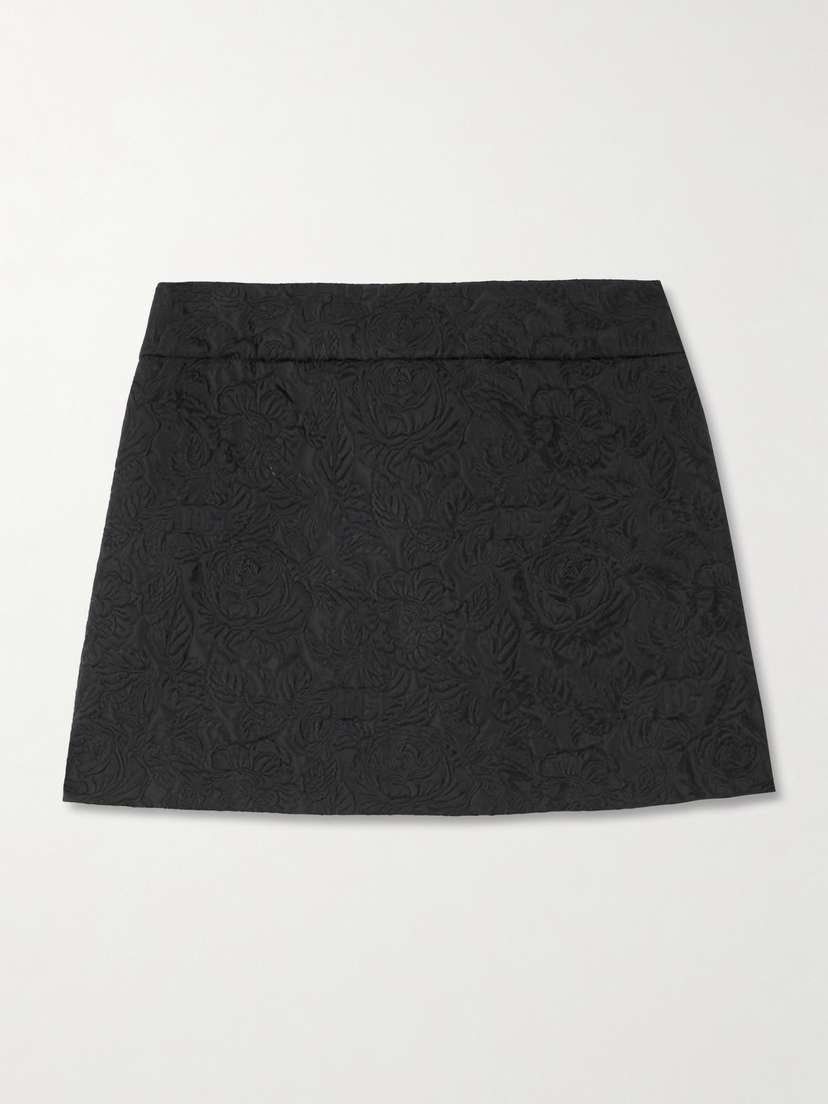 Dolce & Gabbana Matelassé Mini Skirt