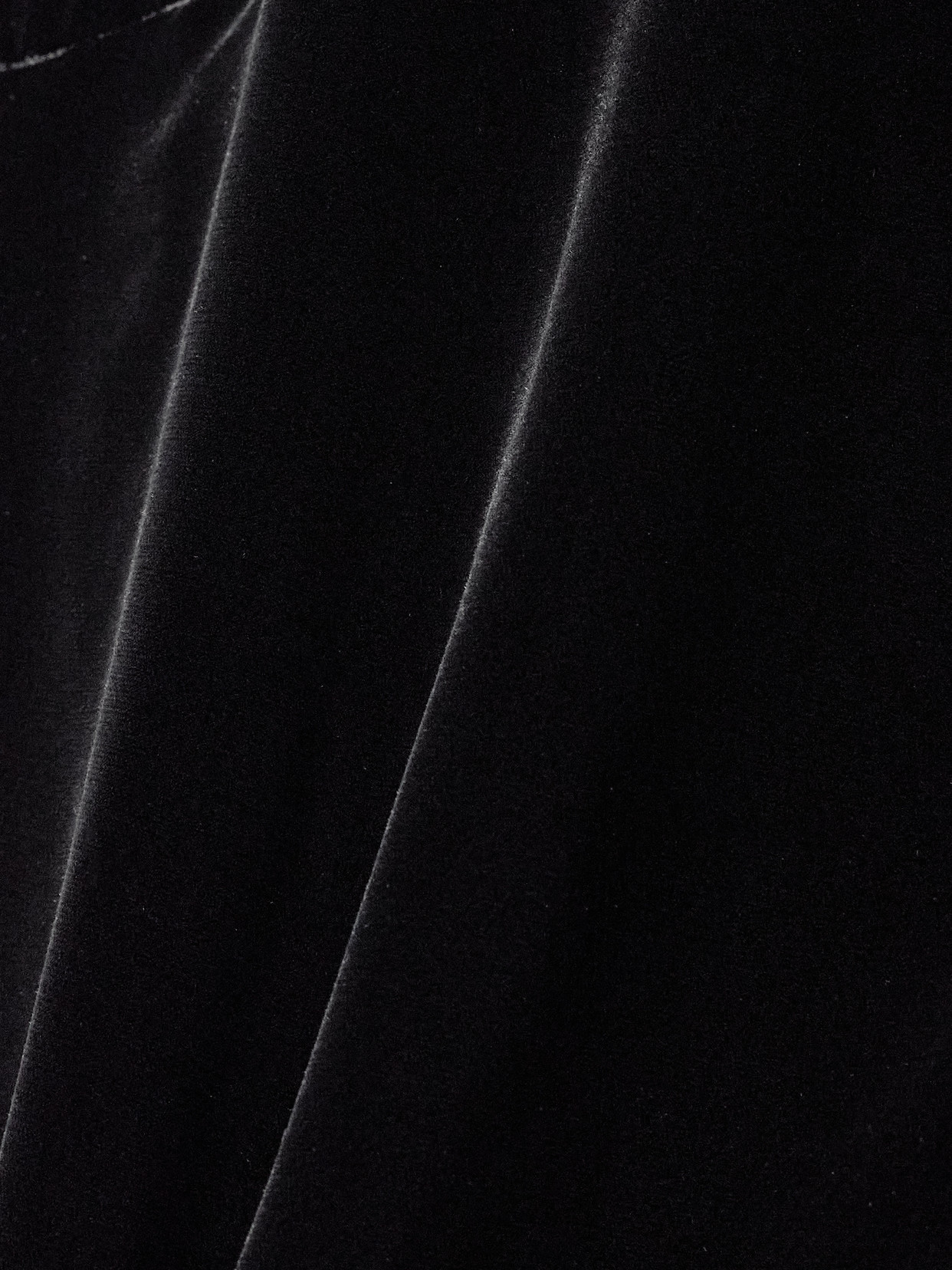 Dolce & Gabbana Velvet Gown In Black