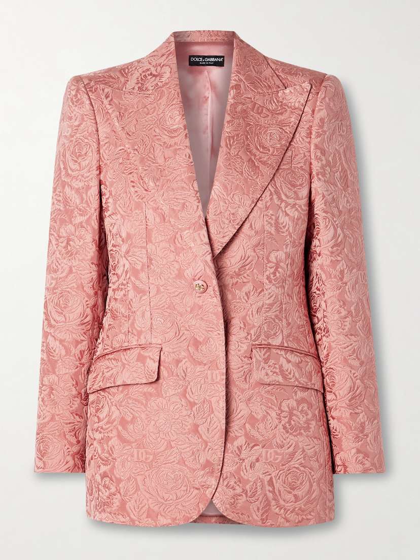 Dolce & Gabbana Turlington Cloqué Blazer