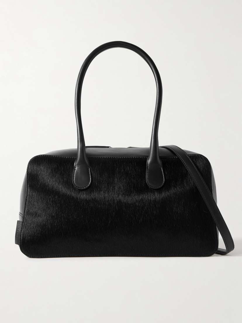 Loulou de Saison Leather And Calf Hair Tote