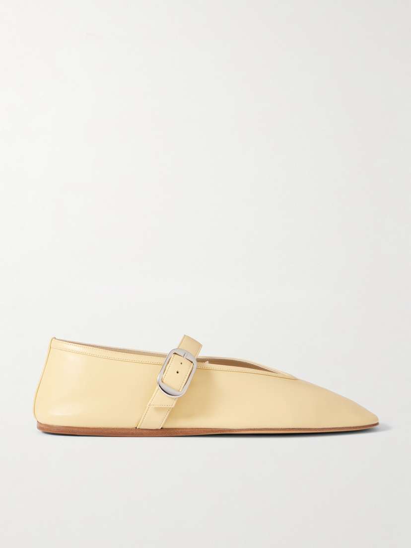 Le Monde Béryl Stella Leather Mary Jane Ballet Flats