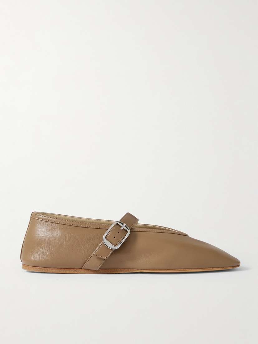 Le Monde Béryl Stella Leather Mary Jane Ballet Flats