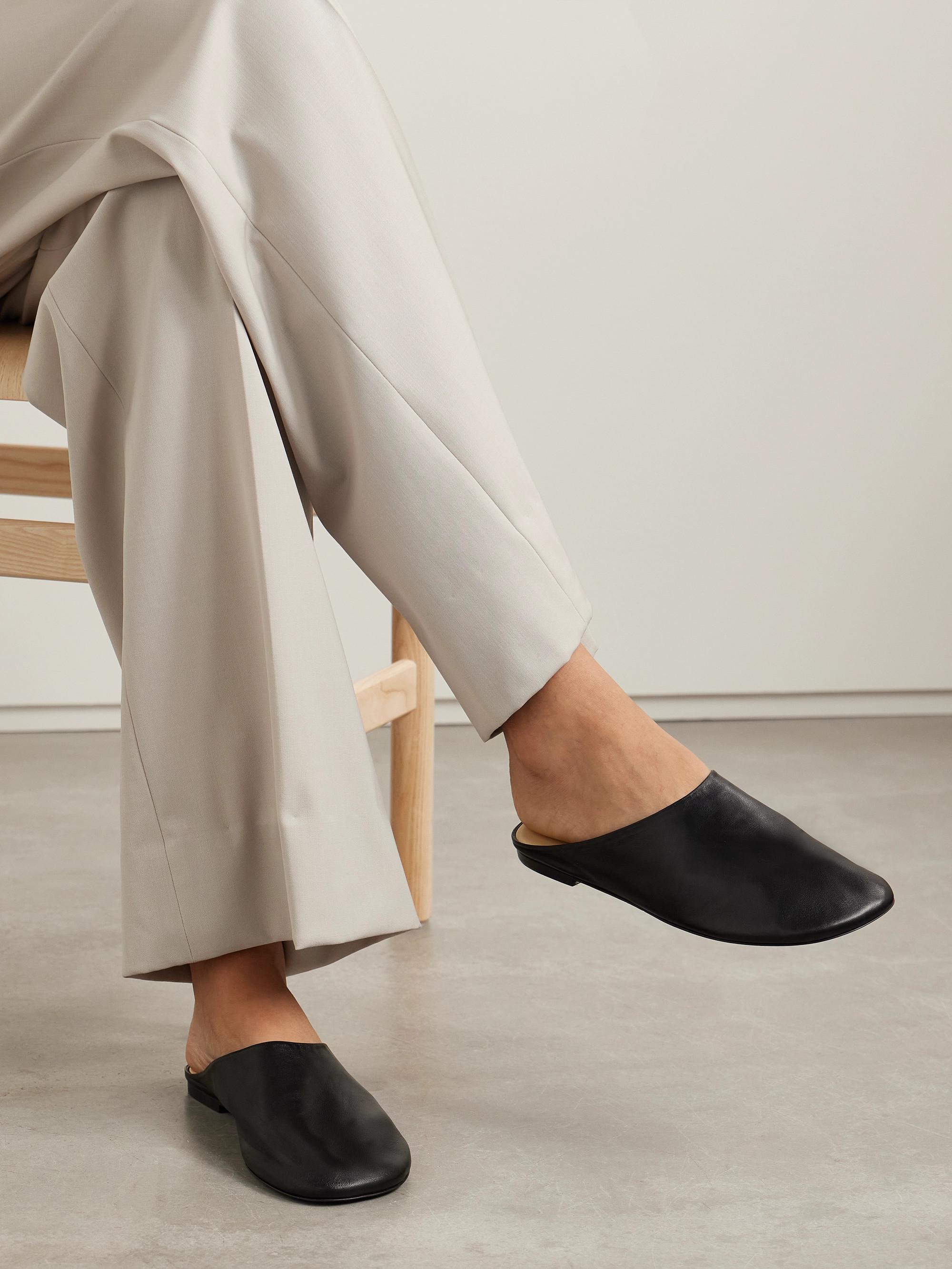 Proenza Schouler Glove leather slippers thumbnail