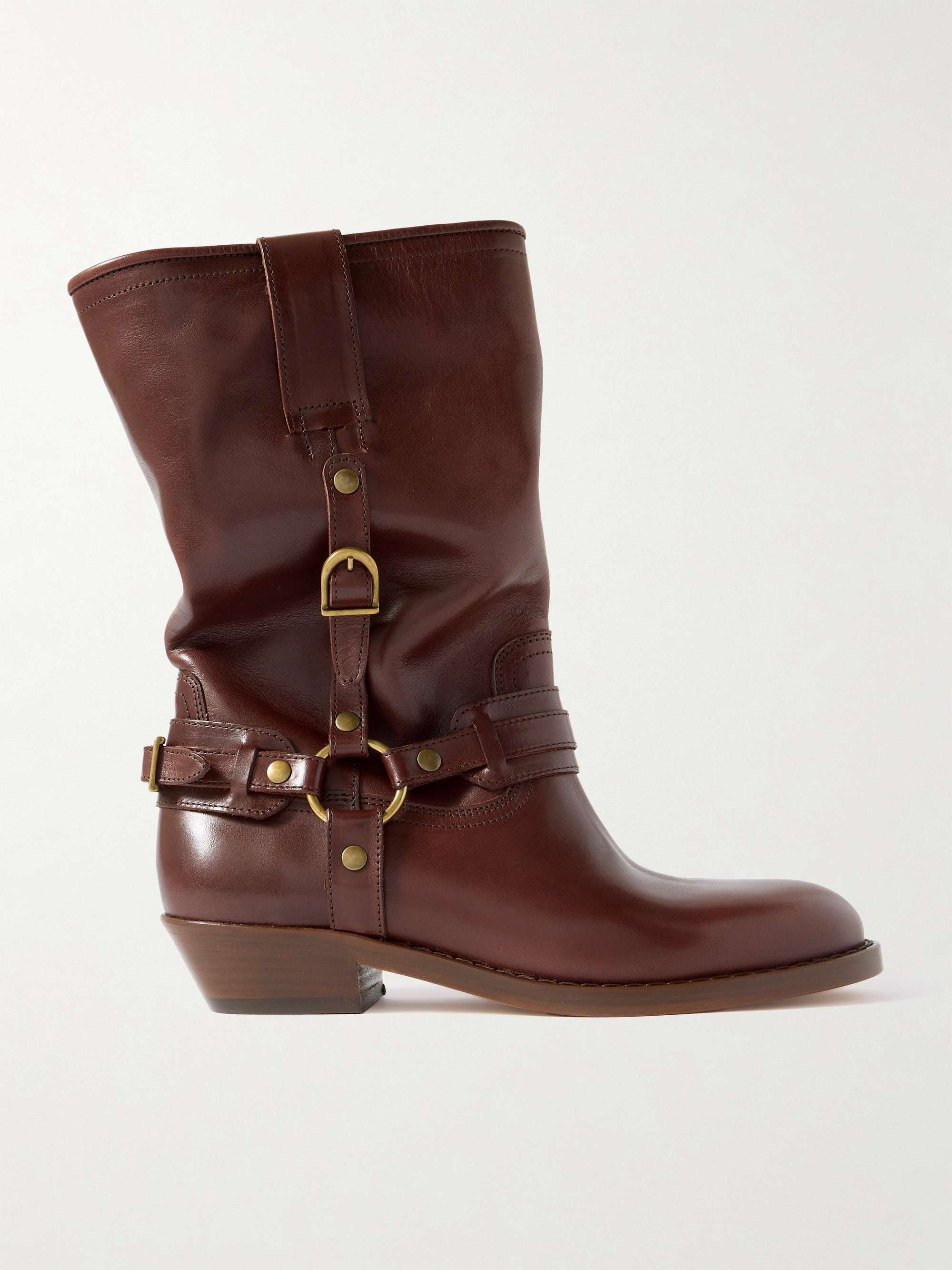 ISABEL MARANT Heiko buckled leather boots | NET-A-PORTER ISABEL MARANT Heiko buckled leather boots | NET-A-PORTER