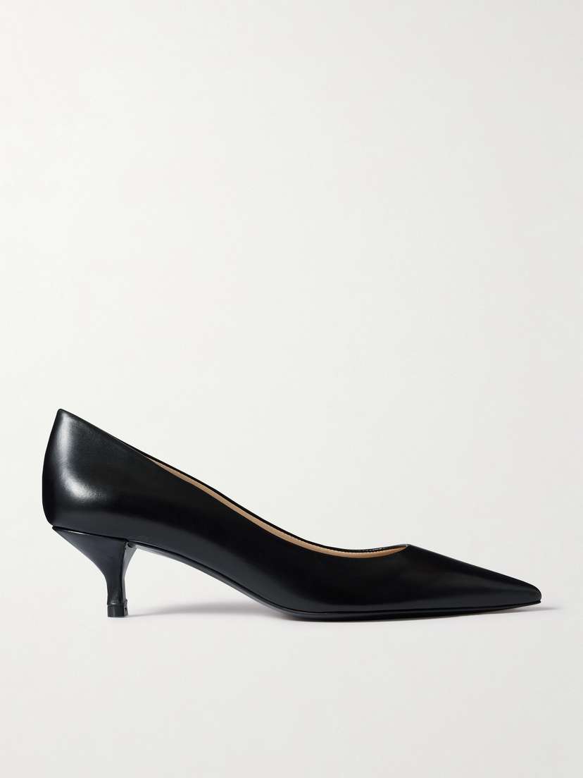 Stuart Weitzman Stuart Power Leather Pumps