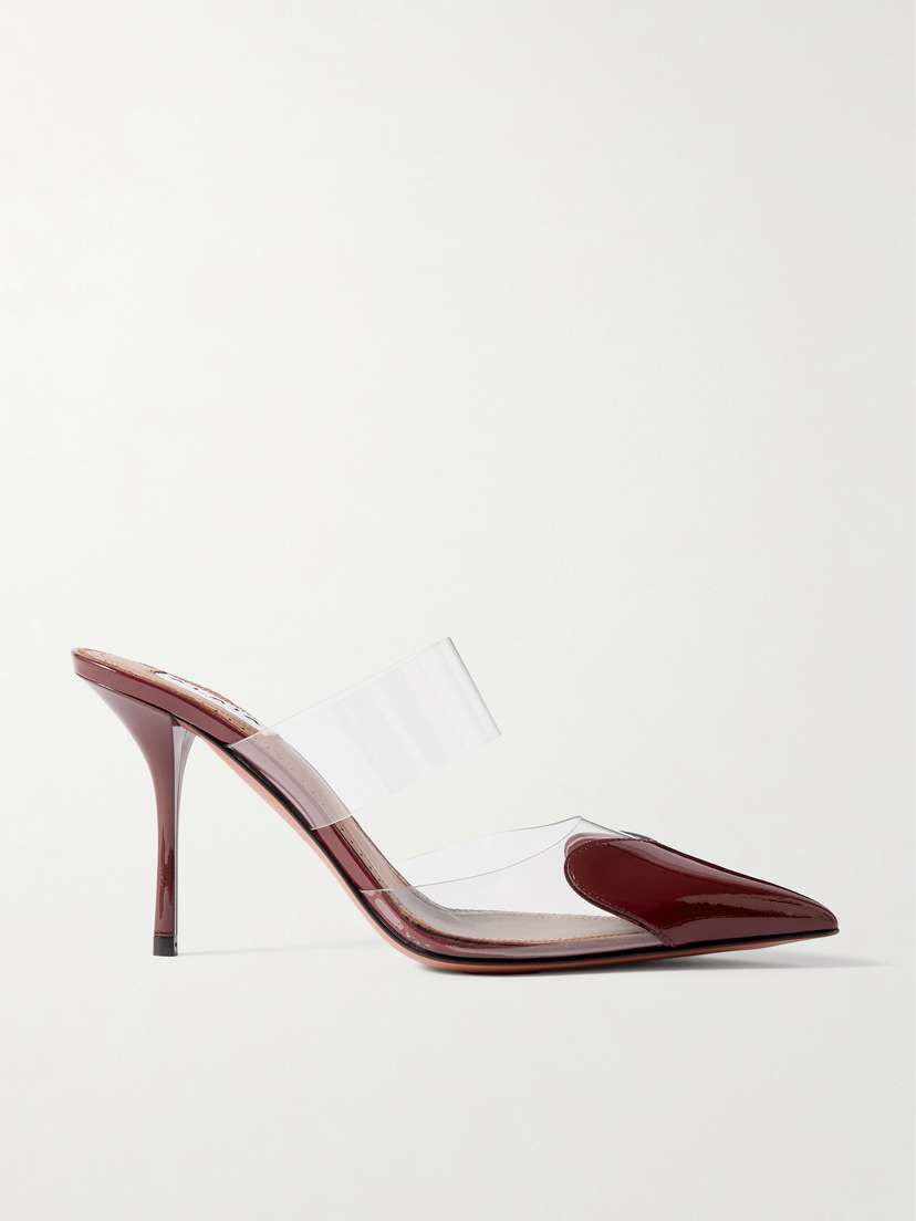Alaïa Pvc And Patent-leather Pumps