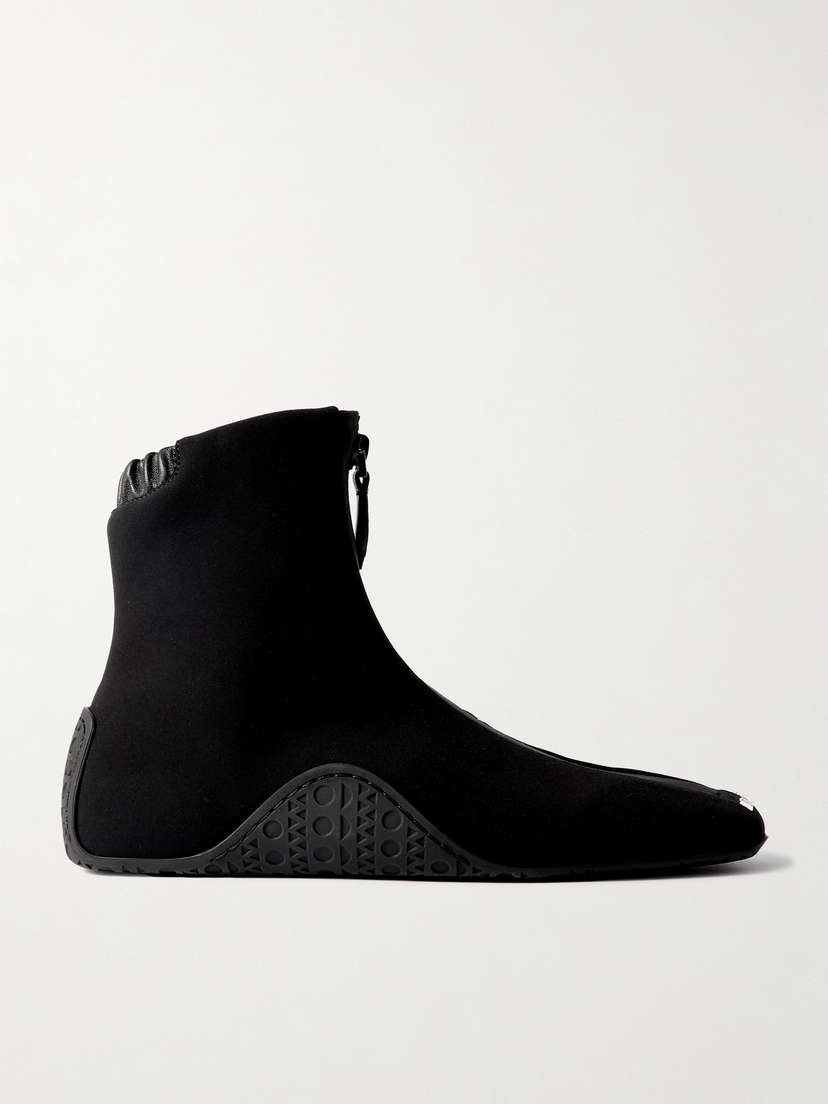 Alaïa Basket Neoprene High-top Sneakers