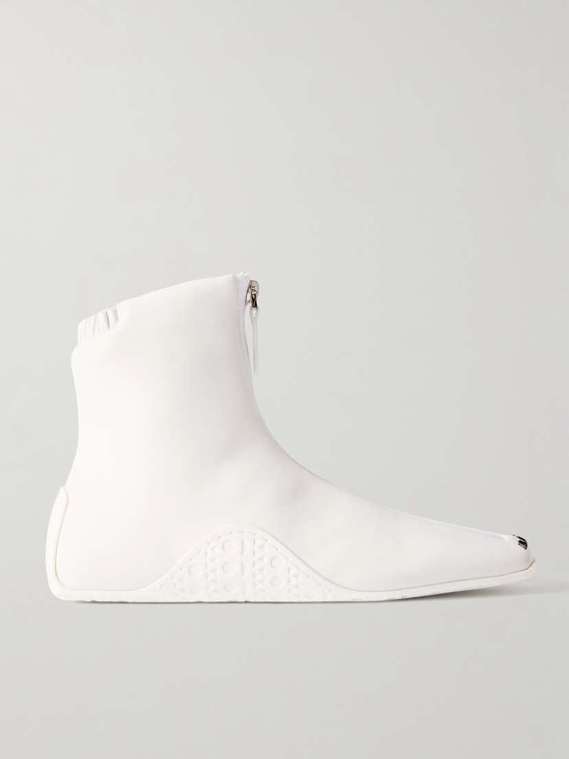 Alaïa Basket Neoprene High-top Sneakers