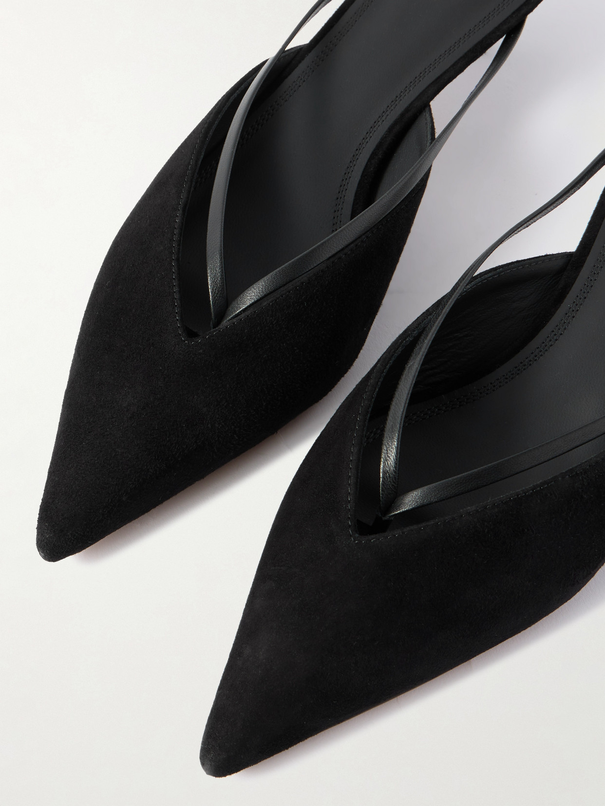 Neous Aporum Suede Mules In Black