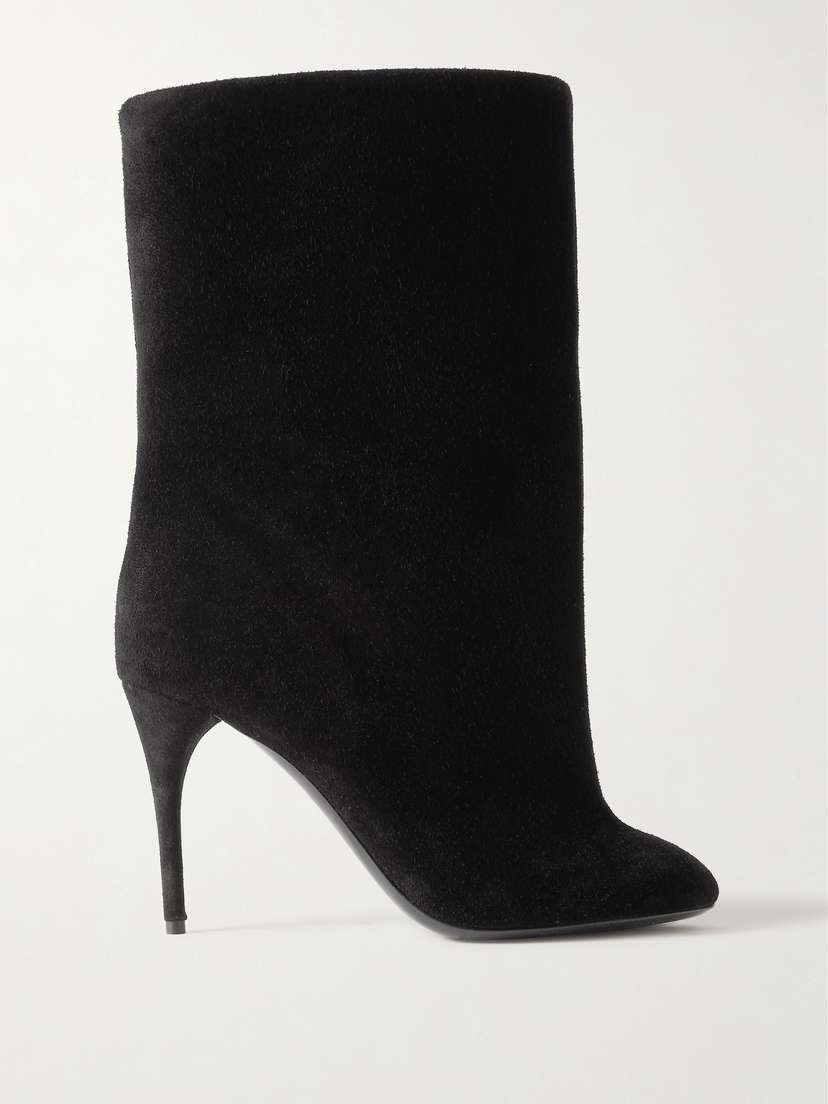 Alaïa — Suede ankle boots