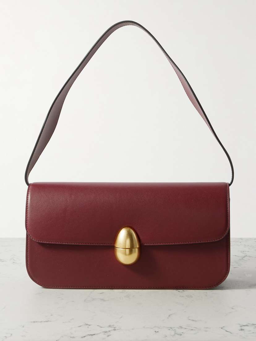 NEOUS Phoenix Baguette Leather Shoulder Bag