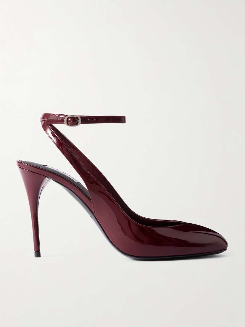 Alaïa — 90 patent-leather pumps