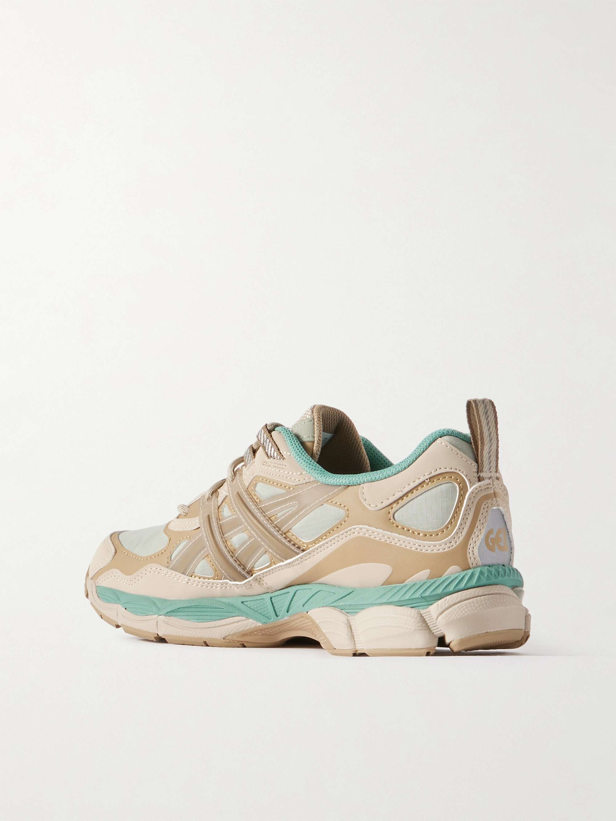ASICS GEL-NYC Utility leather and rubber-trimmed ripstop
