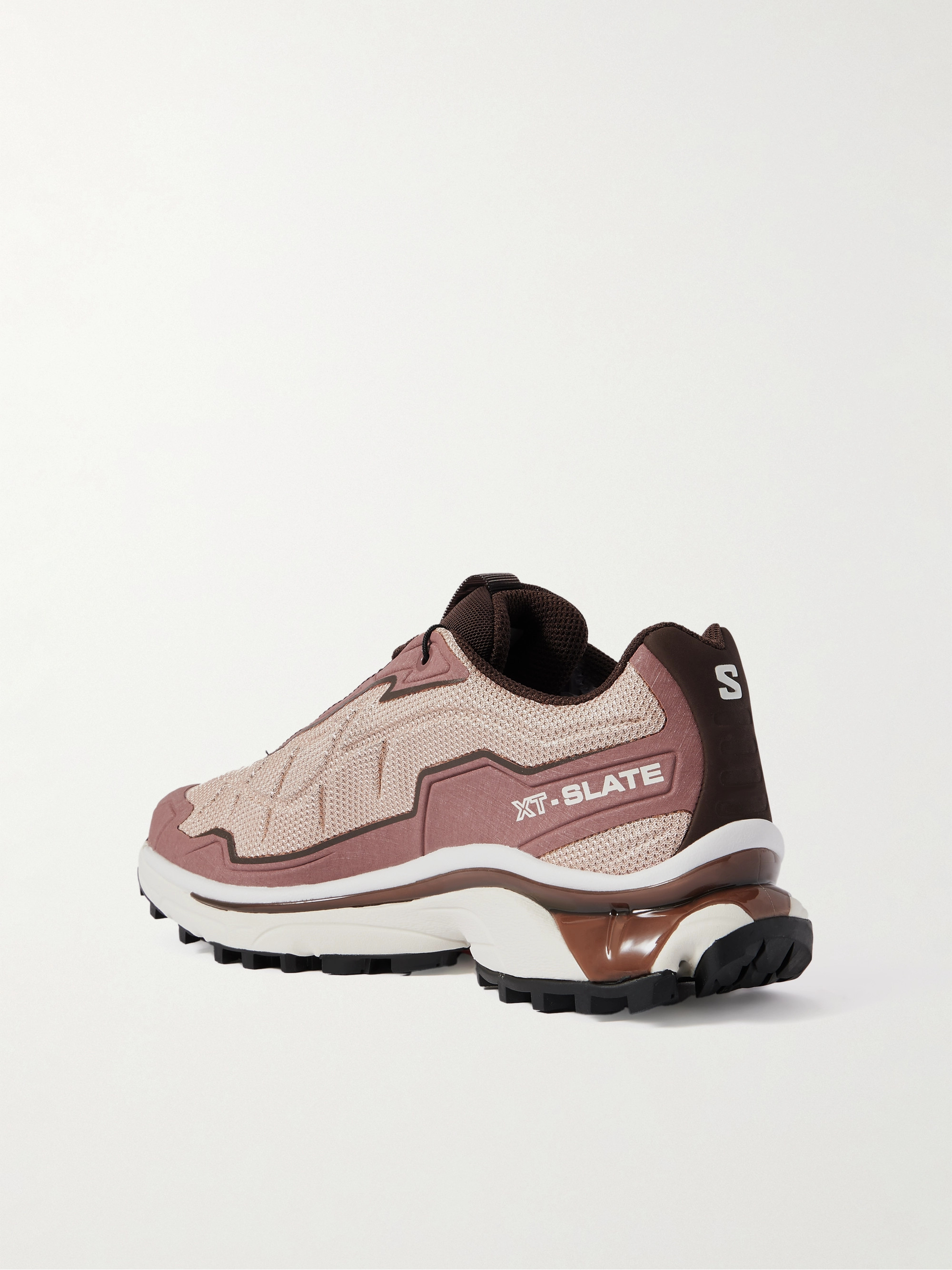 Salomon - XT-SLATE rubber-trimmed mesh sneakers | Plush