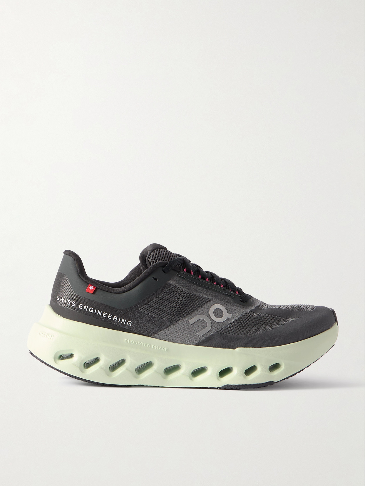 ON CLOUDSURFER NEXT RUBBER-TRIMMED MESH SNEAKERS