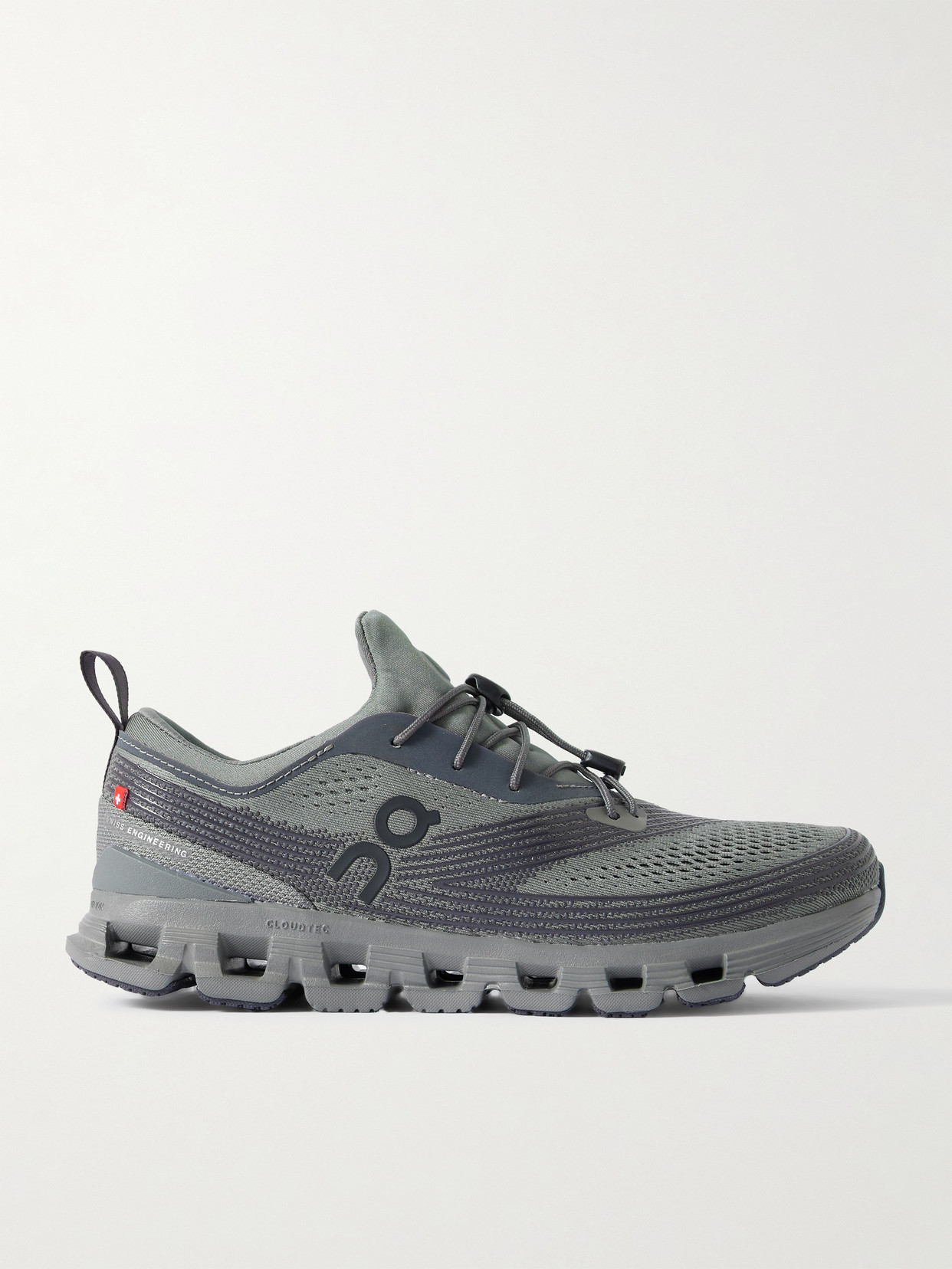 On Cloud X Z5 Rubber-trimmed Mesh Sneakers In Gray