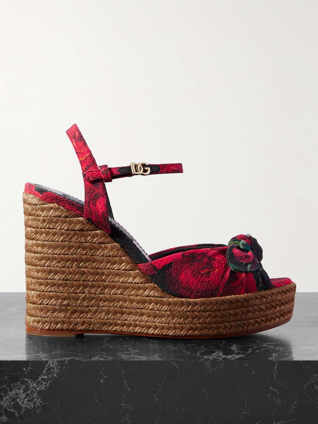 Dolce & Gabbana 90mm Lolita Sandals In Red