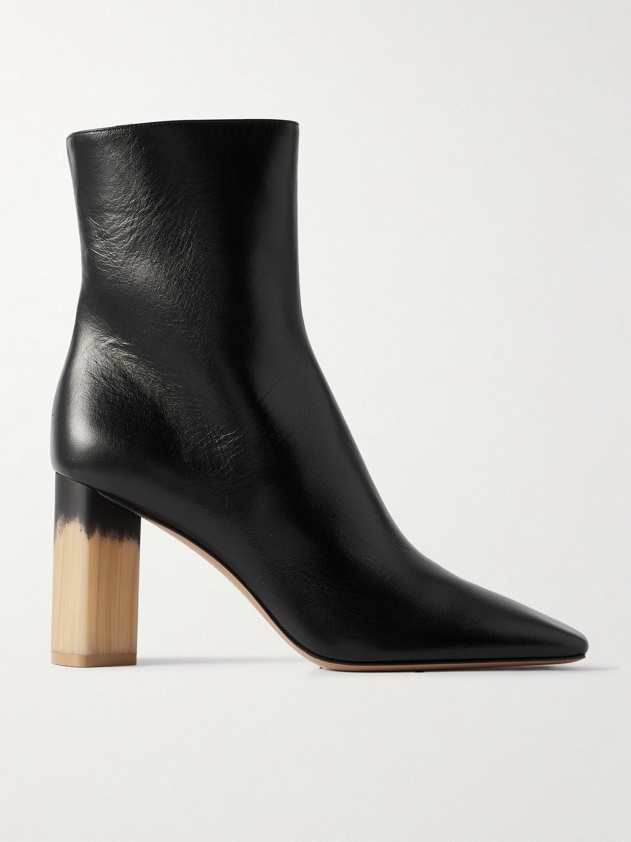 Chloé Bottines À Talon Georgia Femme Noir Taille 38 100% Cuir D'agneau In Black