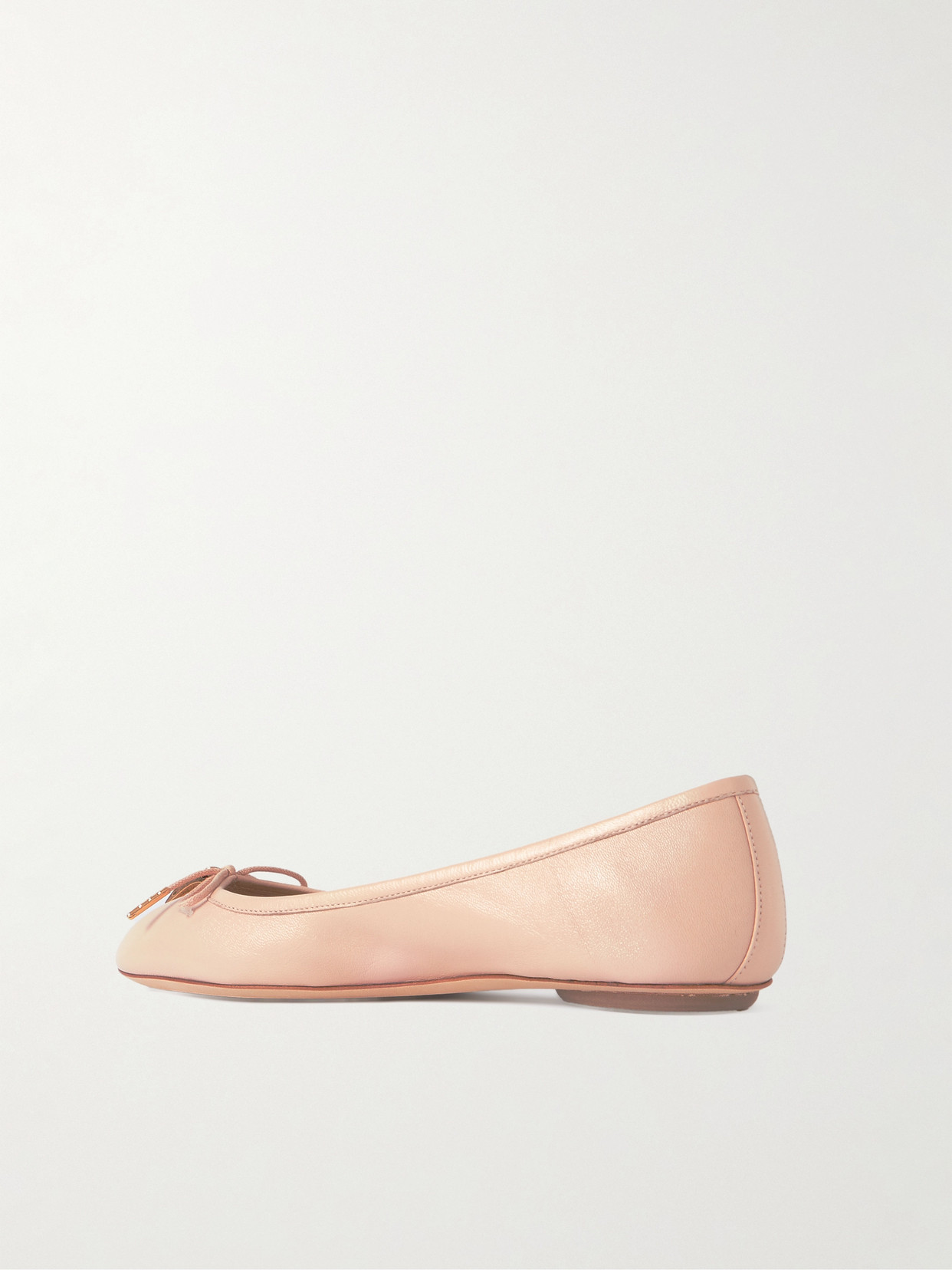 Chloé Woman Ballet Flats Blush Size 8 Leather In Pink