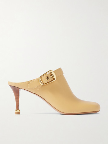 Chloé Andrea leather mules