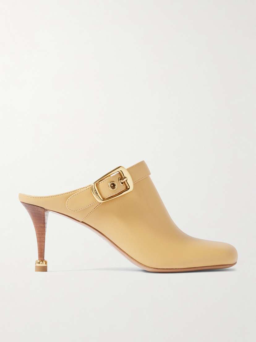 Chloé Andrea Leather Mules