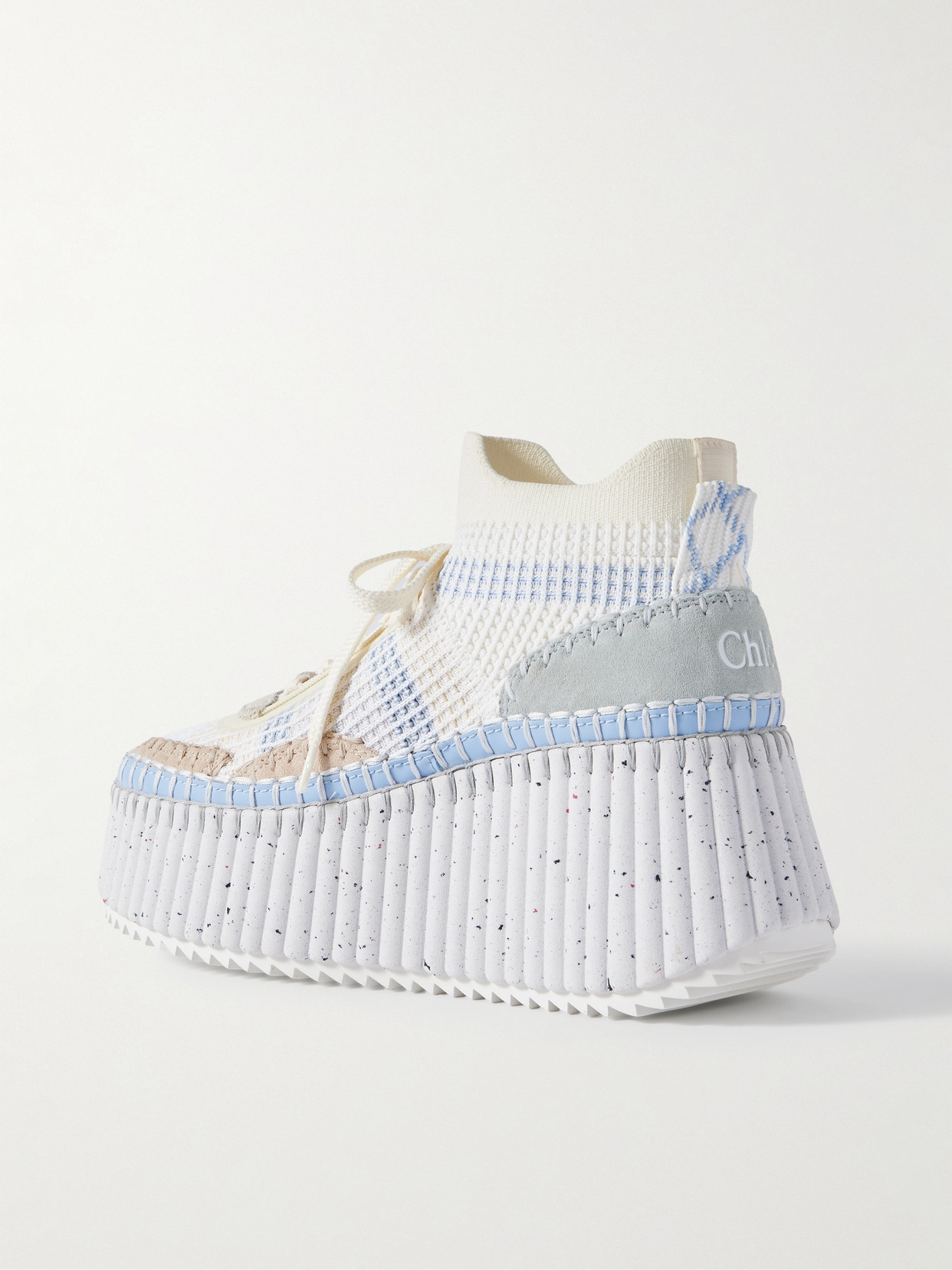 Chloé Nama Sneakers In White