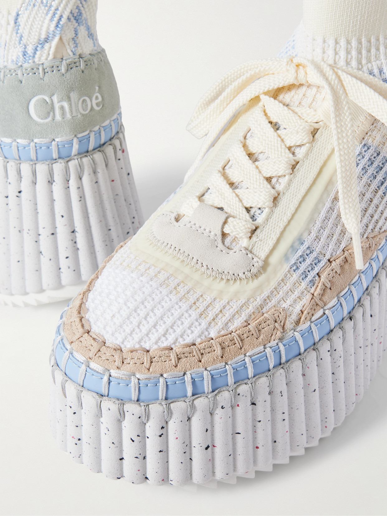Chloé Nama Sneakers In White
