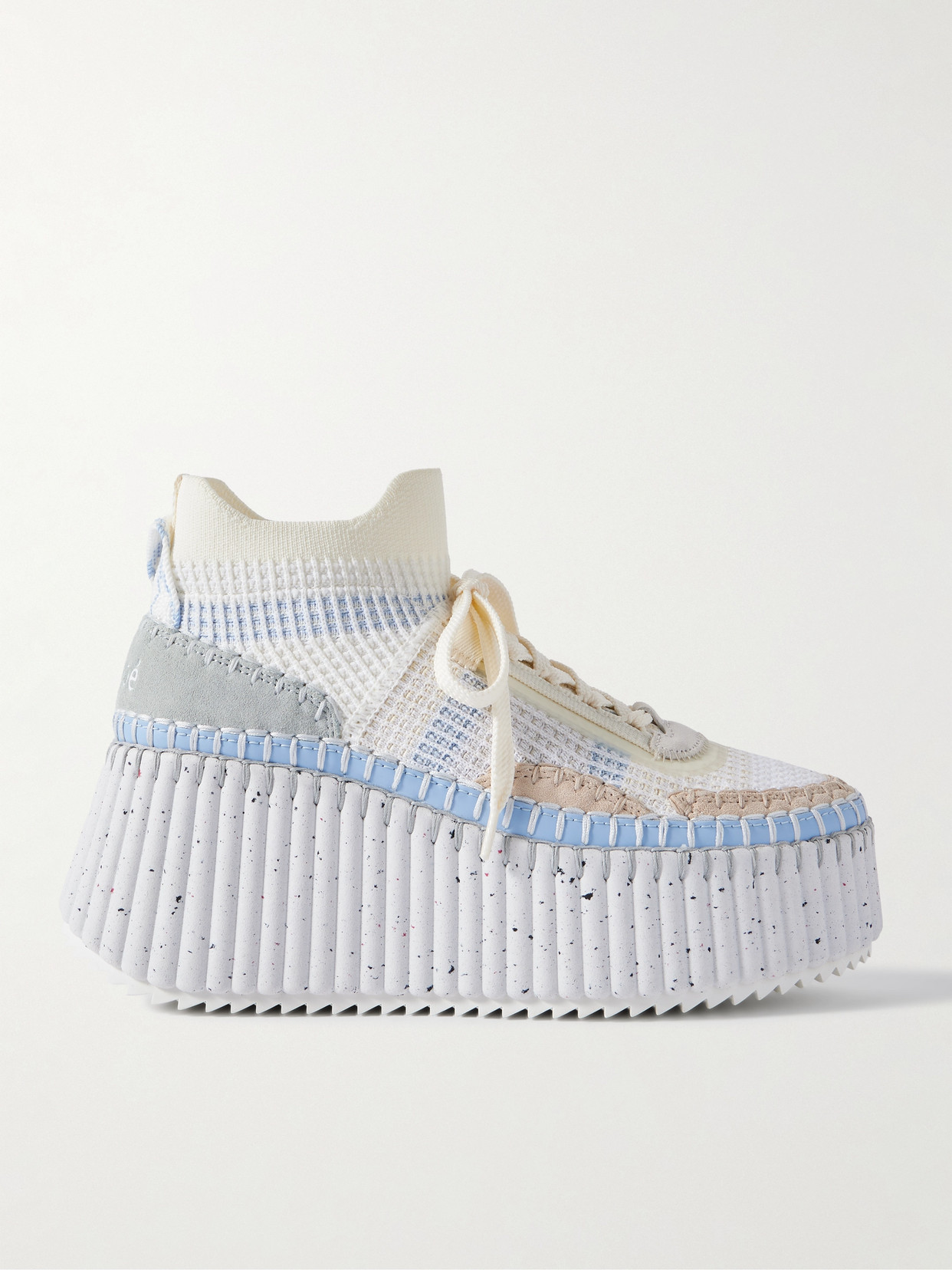 Chloé Nama Sneakers In White