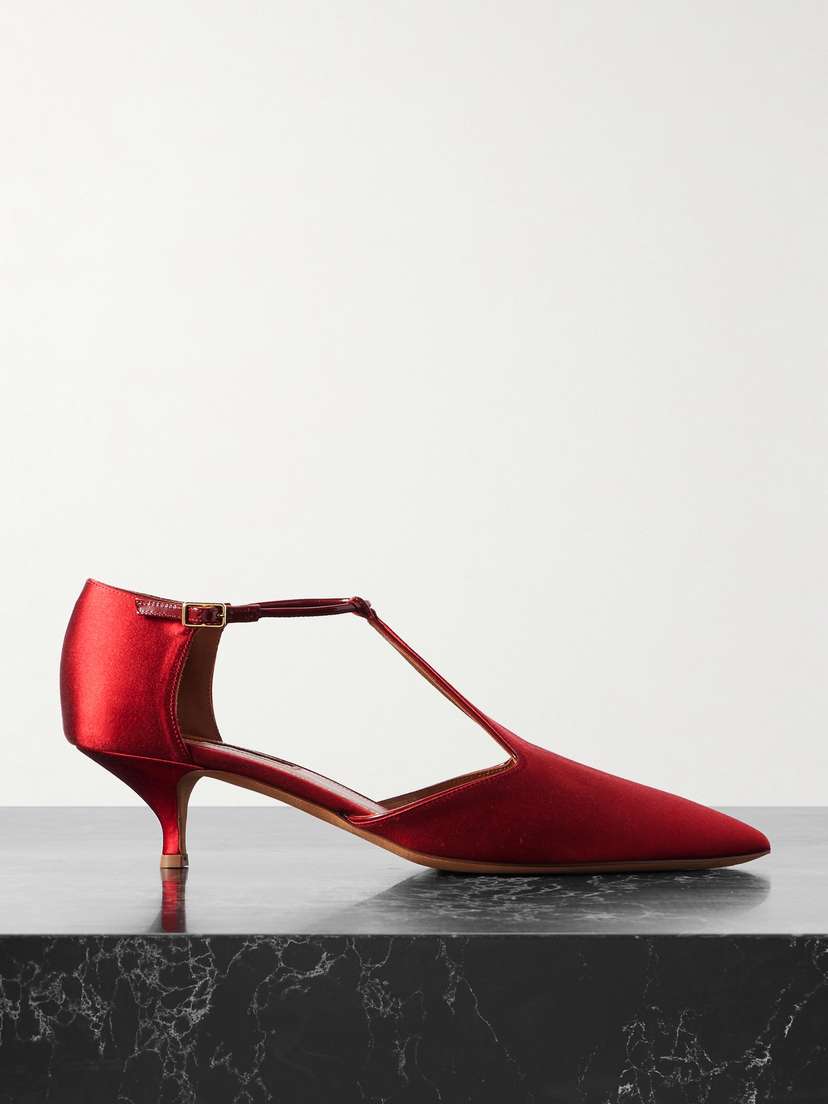Emme Parsons Leandra Satin Pumps