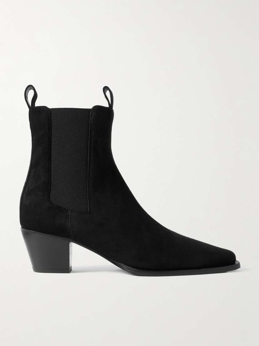 TOTEME The City Suede Chelsea Boots